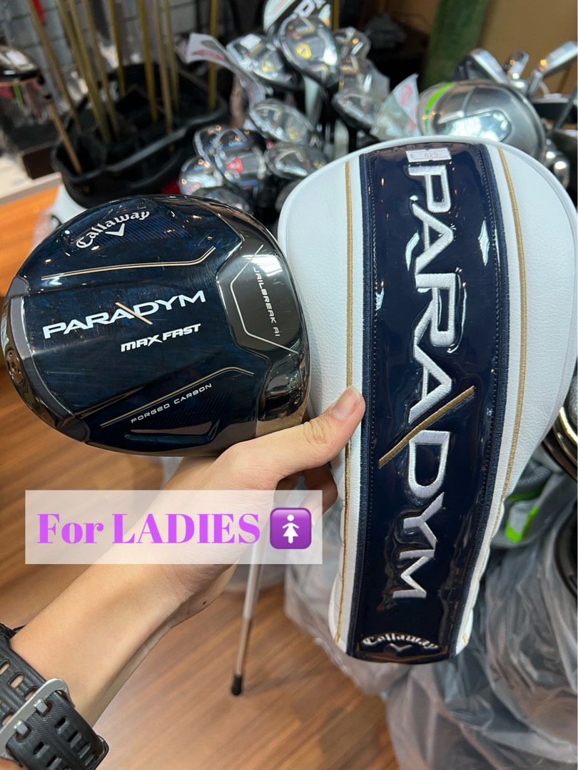 LADIES Callaway PARADYM Max Fast (12 deg) Driver [With Lightweight