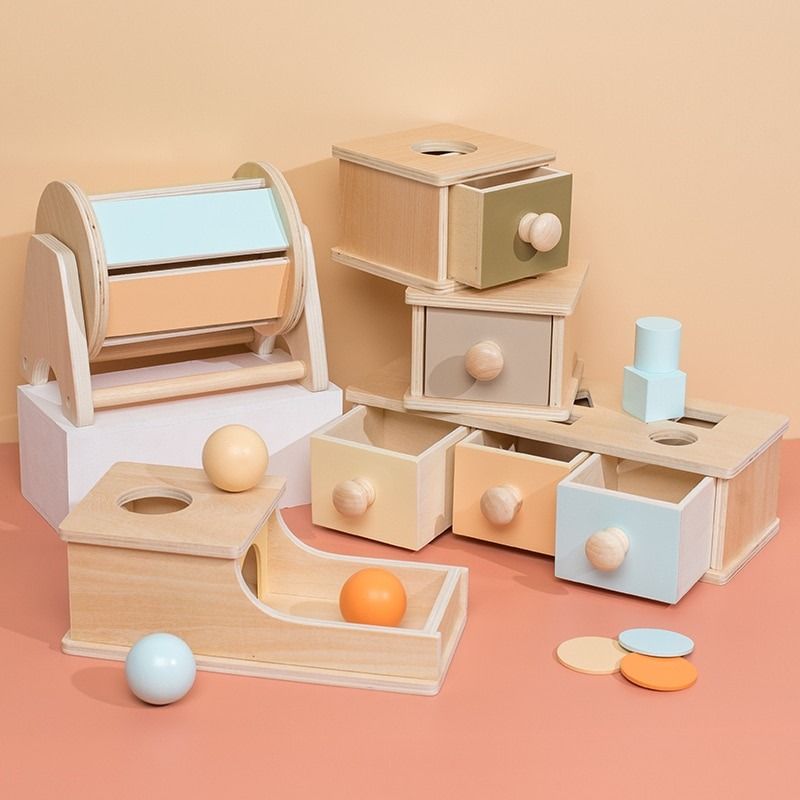 Montessori infant coin box outlet