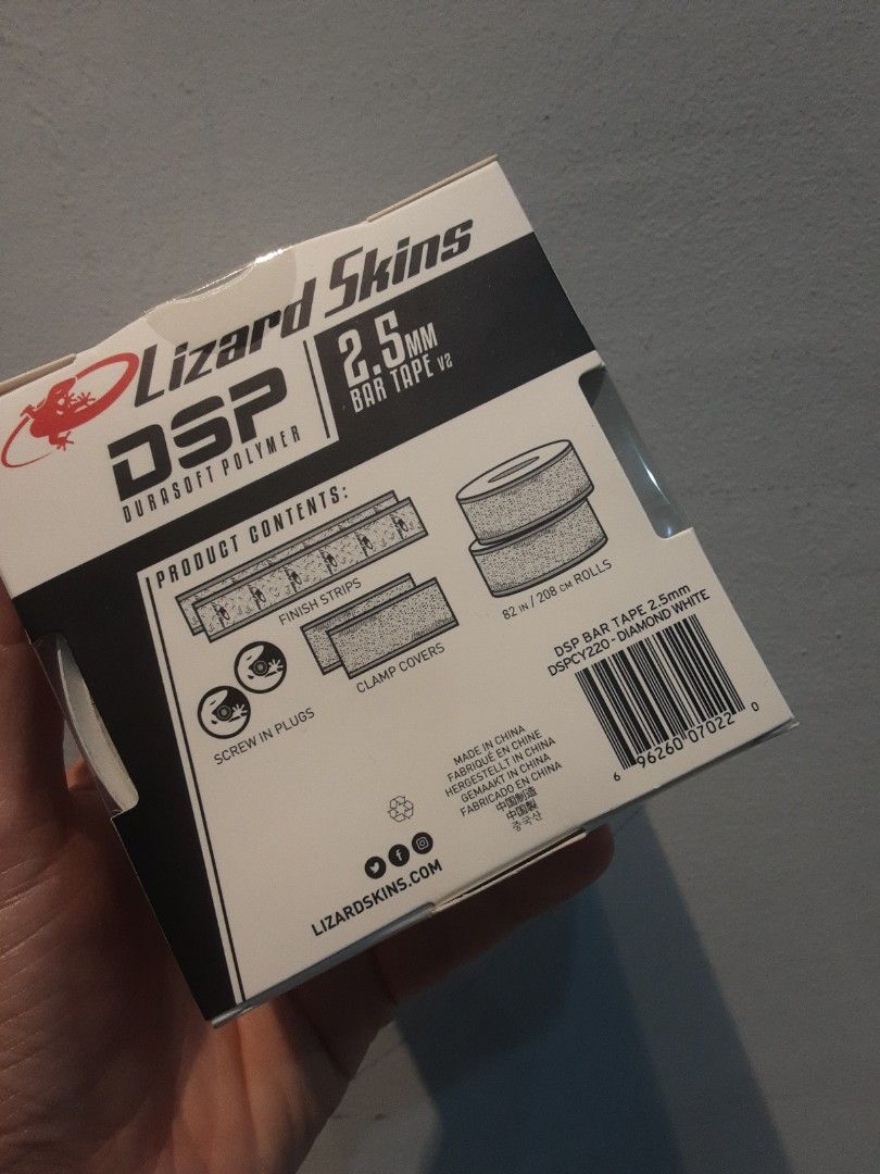 Lizard Skins DSP BAR TAPE V2 2.5mm 3.2mm Handlebar Grip for Road Bike ...