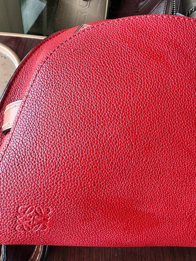 Loewe Gate Small with Entrupy (Category: Luxury Bags & Wallets) located in Quezon City. Submitted by queenieangel (Listing ID 1250196357, Image 3). Description: This small Gate Bag boasts a history that adds to its allure, showcasing its journey alongside its previous owner. With its meticulously designed saddle silhouette and signature knotted front belt, this bag captures the essence of artisanal craftsmanship and modern sophistication. As you 