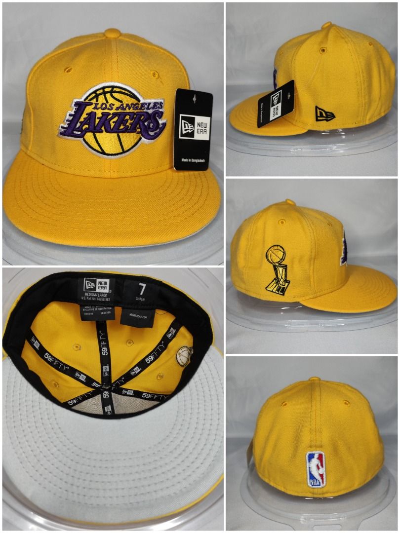 New Era NBA Essential 59Fifty Los Angeles Lakers Cap (yellow/purple)