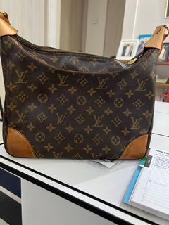 Louis Vuitton Monogram Boulogne 30 Shoulder Bag M51265 LV Auth