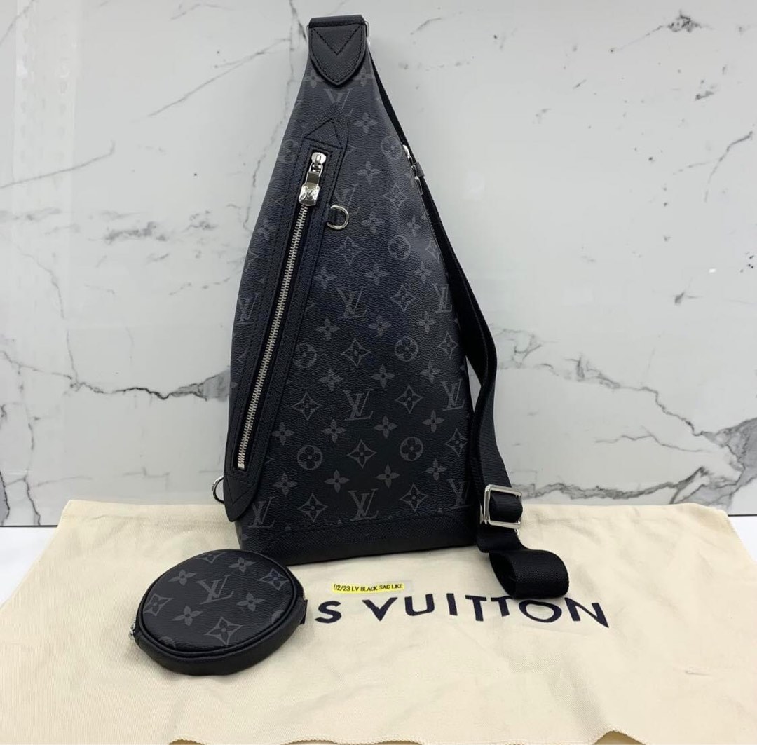 Louis Vuitton 2023 SS Monogram Canvas Street Style 2WAY Plain Leather (Sac  sling Duo, M30936)