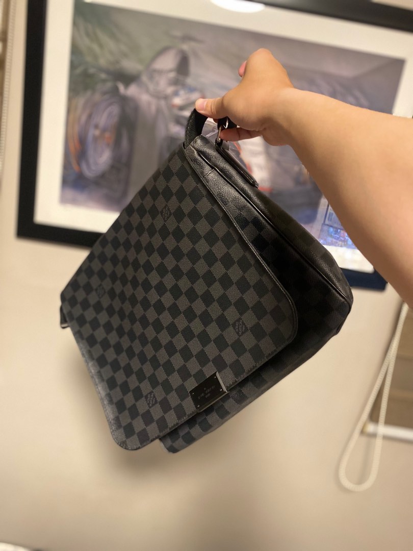 Louis Vuitton District messenger bag, Luxury, Bags & Wallets on Carousell