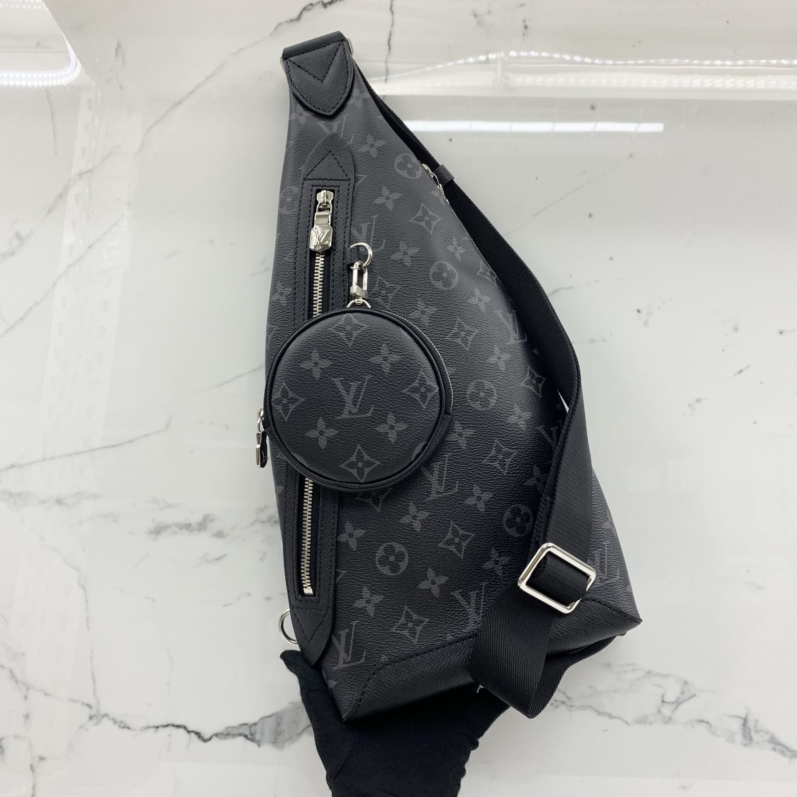 Shop Louis Vuitton Monogram Canvas Street Style 2WAY Plain Leather (Sac  sling Duo, M30936) by Mikrie