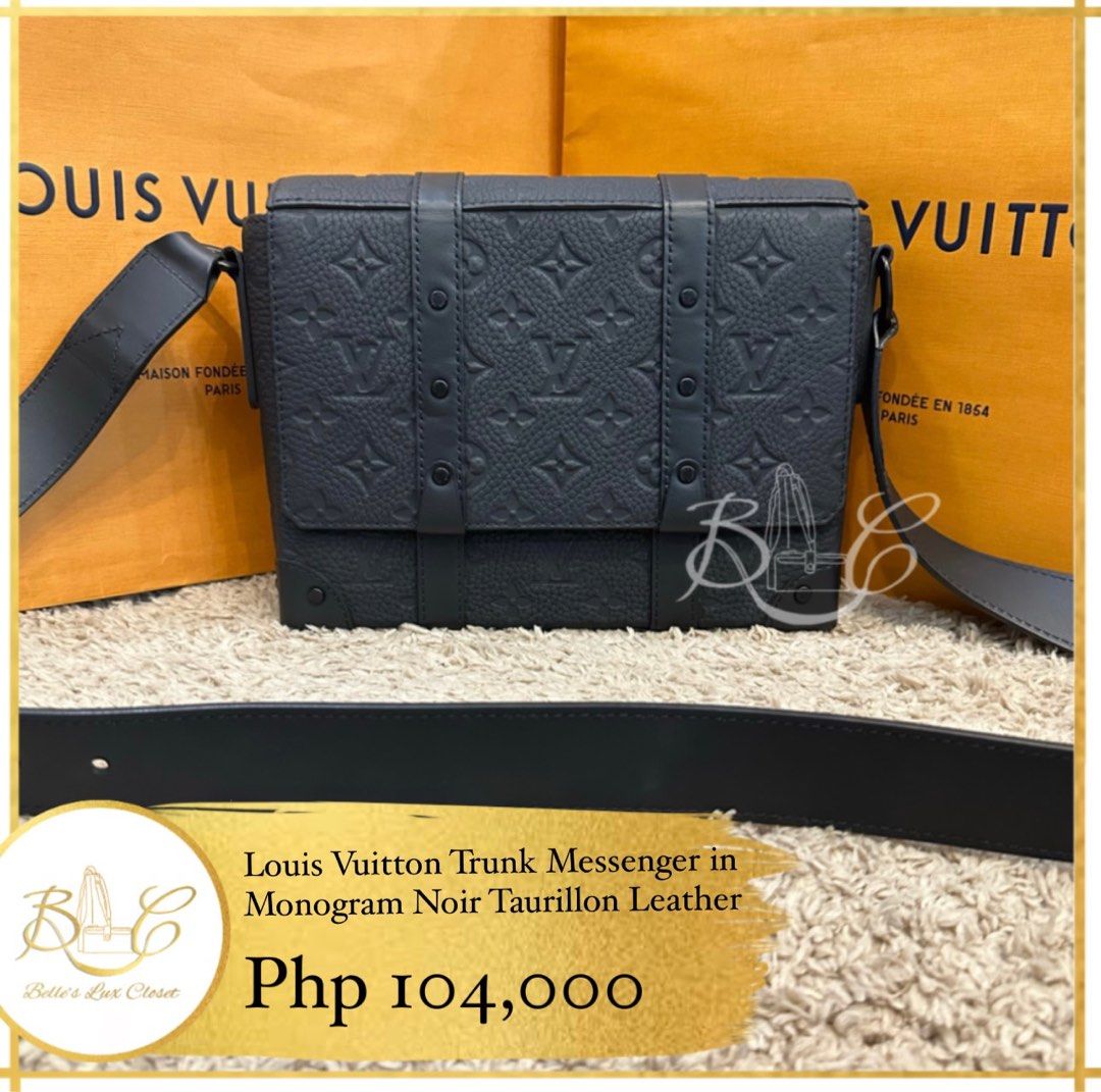 Louis Vuitton Monogram Eclipse Canvas Trunk Messenger Bag Louis Vuitton |  The Luxury Closet