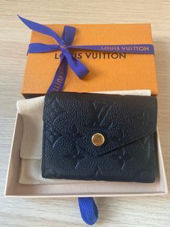 Louis Vuitton Zoe Wallet Marine Rouge Empreinte