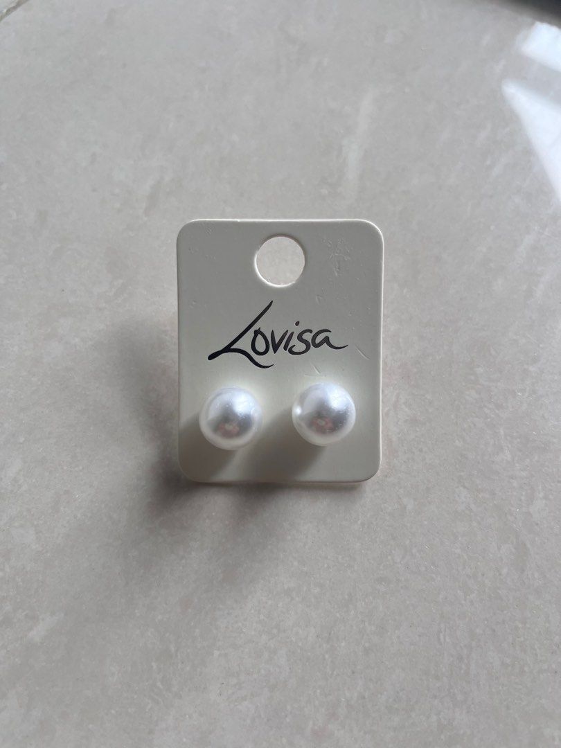 Lovisa Pearl Earrings, Women's Fashion, Jewelry & Organisers, Earrings ...