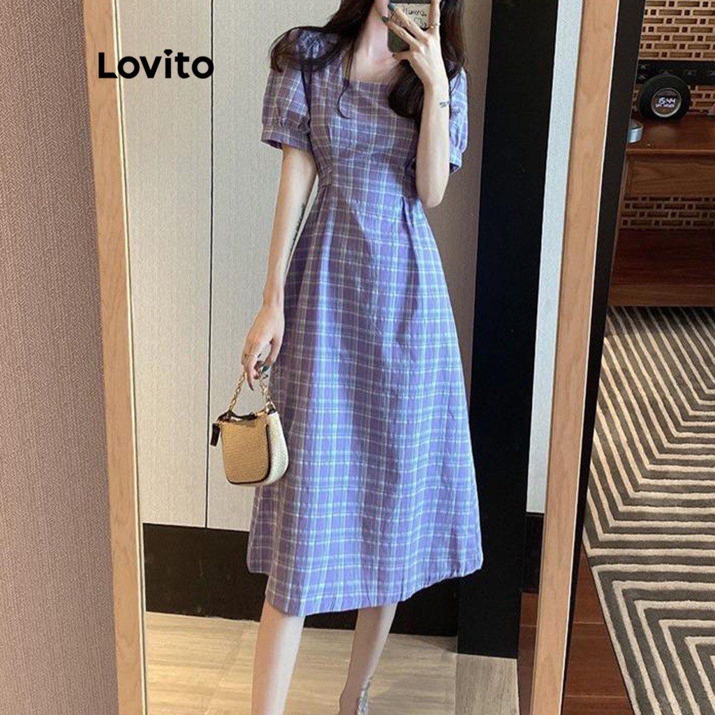 Casual sale plaid dress