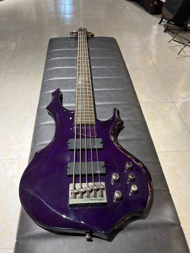 Ltd esp bass f155dx bass guitar