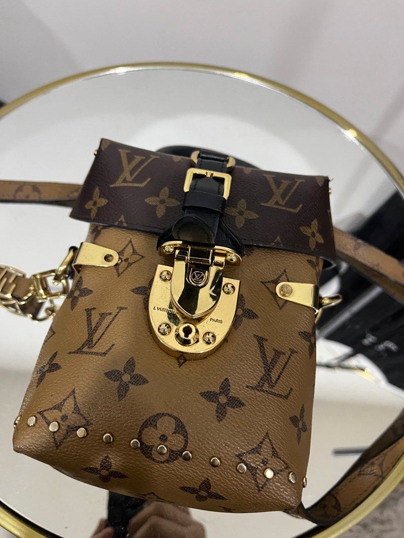 Louis Vuitton Monogram Leather Camera Box Handbag at the Time Capsule  Exhibition by Louis Vuitton KLCC in Kuala Lumpur Editorial Photography -  Image of background, fashion: 159617422