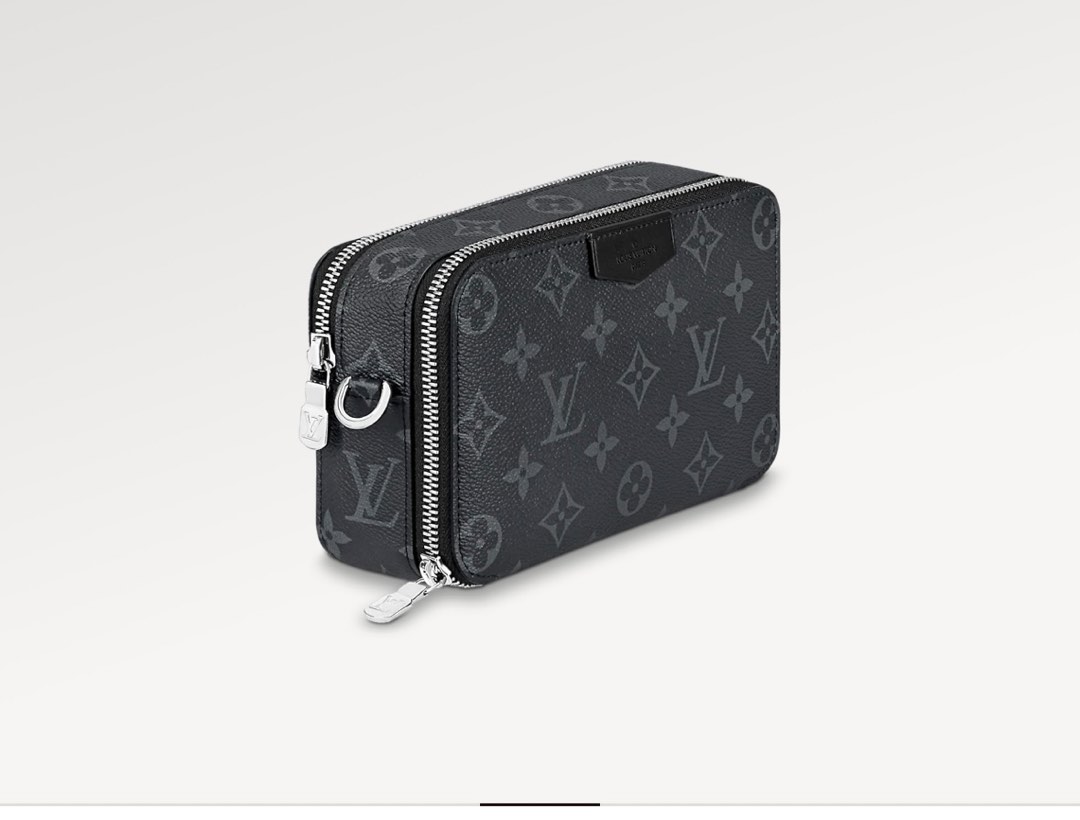 Louis Vuitton Lv Alpha Wearable Wallet Black Bag, Luxury, Bags & Wallets on  Carousell