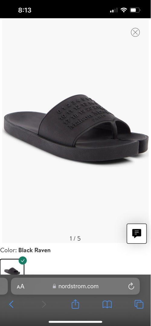 Margiela sandals mens on sale