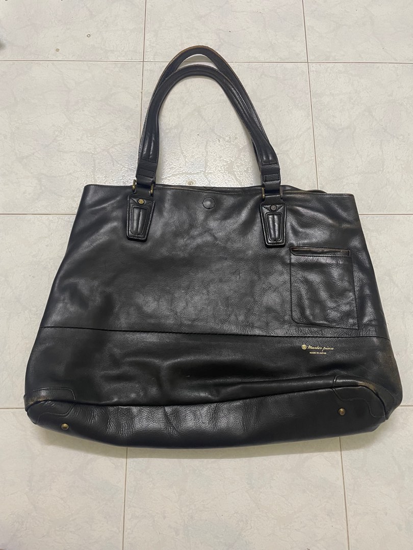 Masterpiece Leather, Men's Fashion, Bags, Backpacks on Carousell