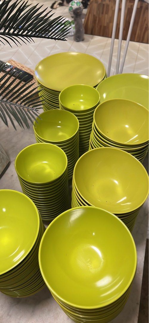 Melamine Plates & Bowls Halal, Furniture & Home Living, Kitchenware