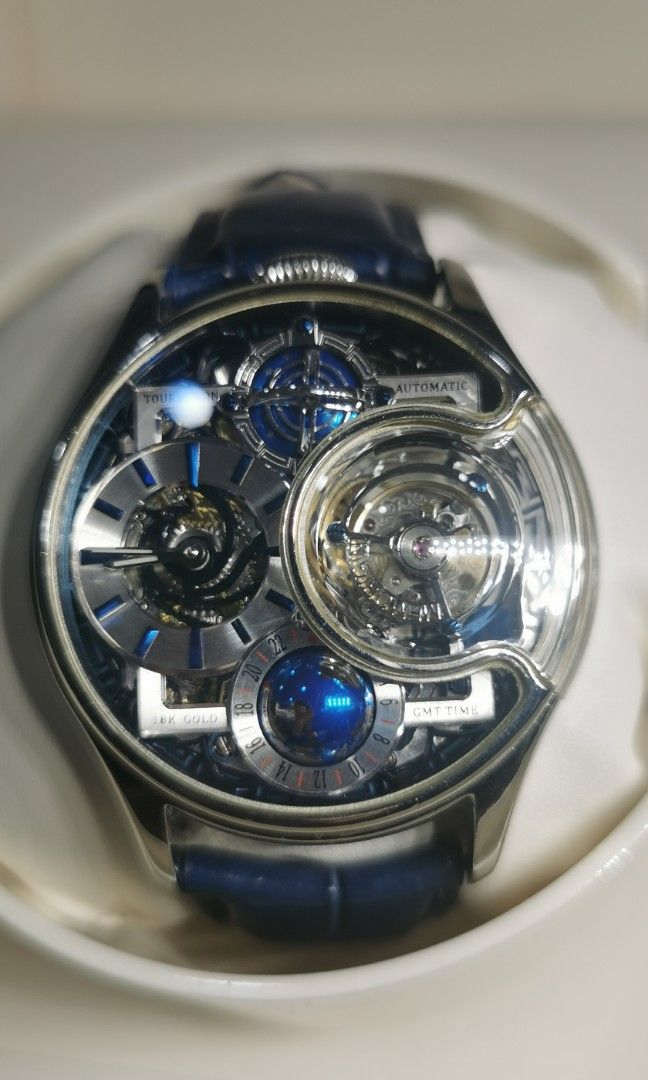 Memorigin Flying Tourbillon Harmony Dragons and Phoenix Black Case Watch –  Swisswatchimport.com