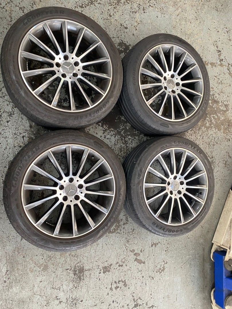 Mercedes benz rim, Car Accessories, Tyres & Rims on Carousell