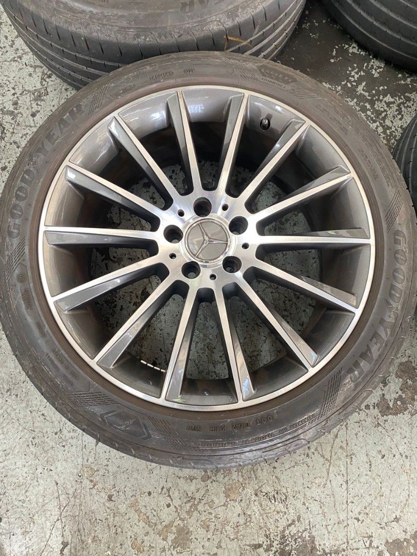 Mercedes benz rim, Car Accessories, Tyres & Rims on Carousell