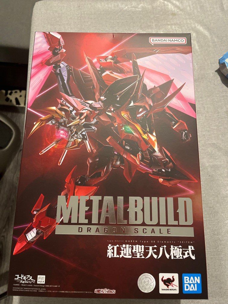 Metal Build Dragon Scale 紅蓮聖天八極式, 興趣及遊戲, 玩具& 遊戲類