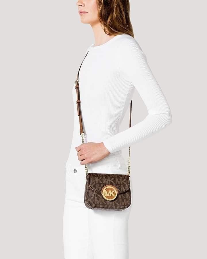 Michael kors sales fulton crossbody black