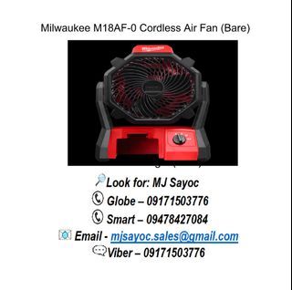 Milwaukee M18AF-0 Cordless Air Fan (Bare)