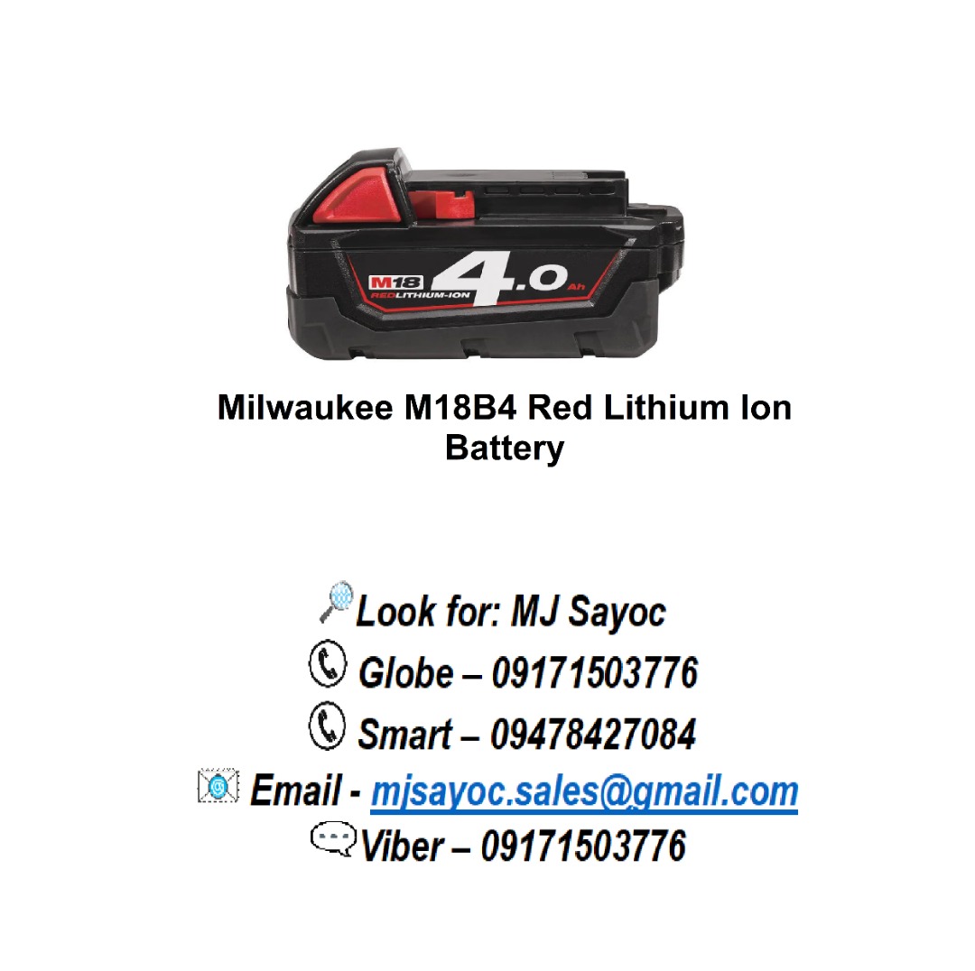 Milwaukee m18b4 top