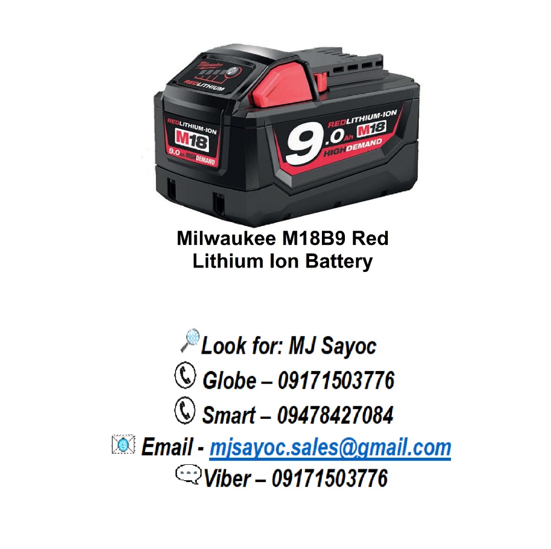M18b9 battery shop