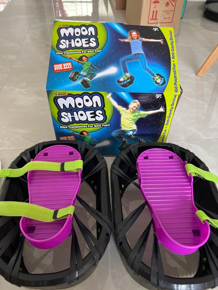  Moon Shoes Bouncy Shoes, Mini Trampolines for Your