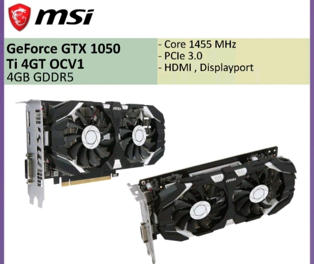 Geforce gtx 1050ti 4gb on sale