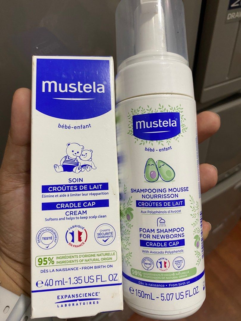Mustela Cradle Cap Cream& Shampoo on Carousell