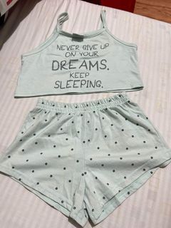 Nap crop top terno