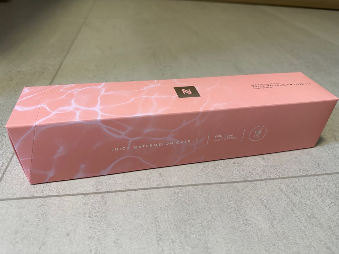 Nespresso Vertuo Limited Edition Juicy Watermelon Flavour Over Ice