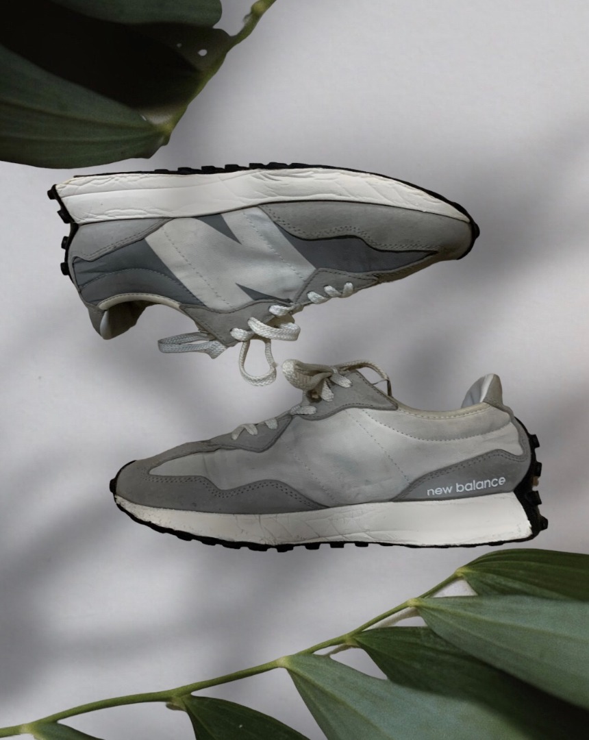 New Balance 327 White Ivory, Men's Fashion, Footwear, Sneakers on Carousell
