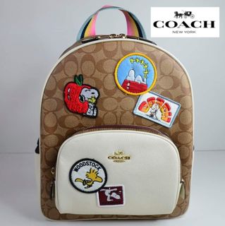 Coach patch backpack store