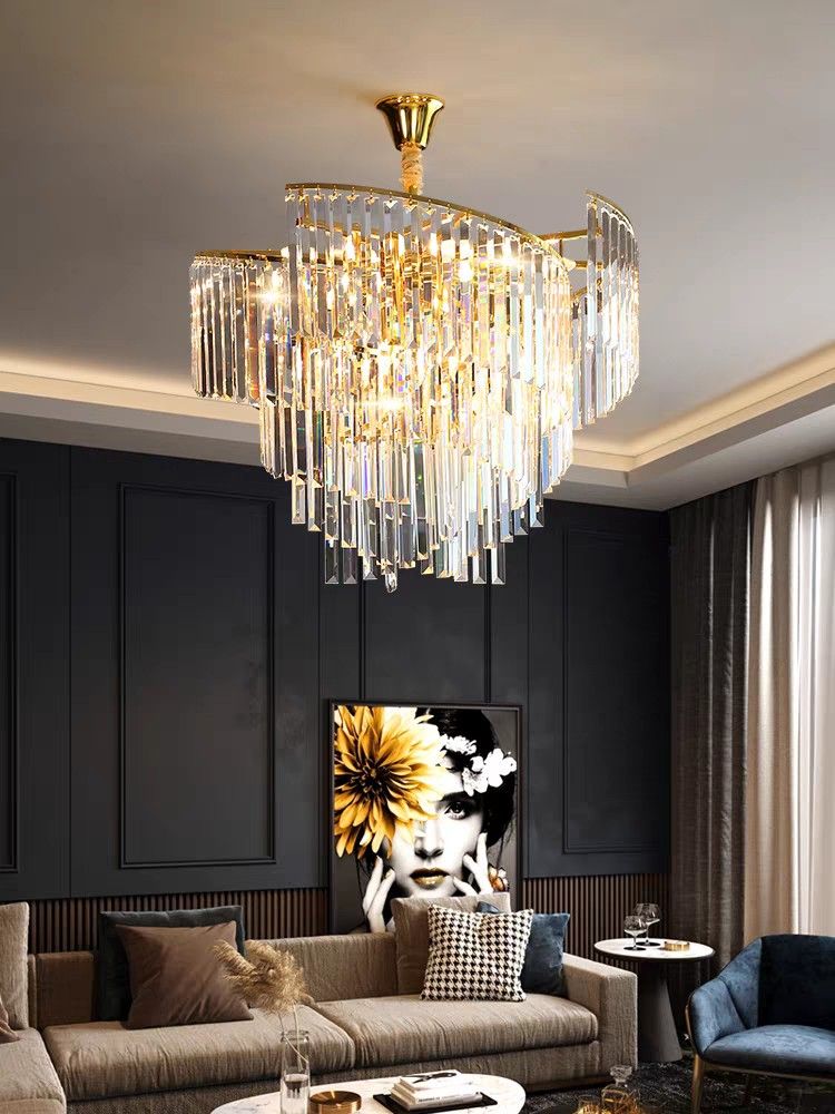 New design chandelier light, Furniture & Home Living, Lighting & Fans ...