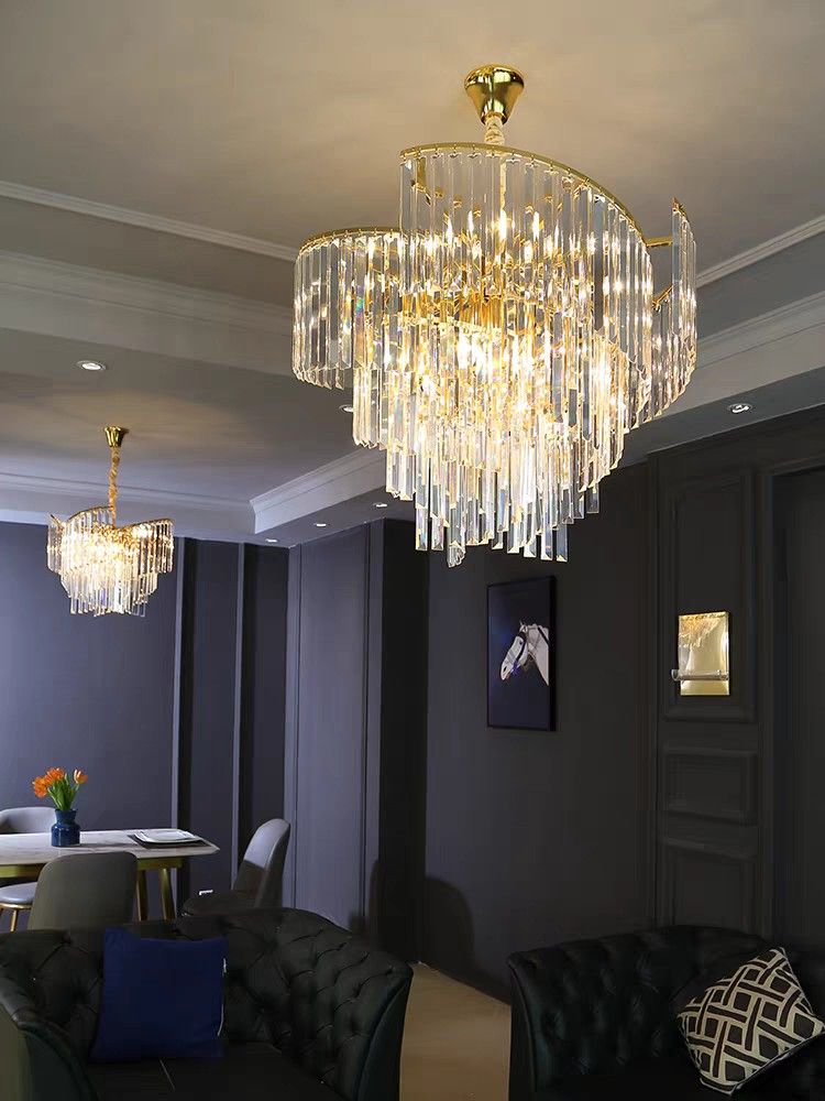 New design chandelier light, Furniture & Home Living, Lighting & Fans ...