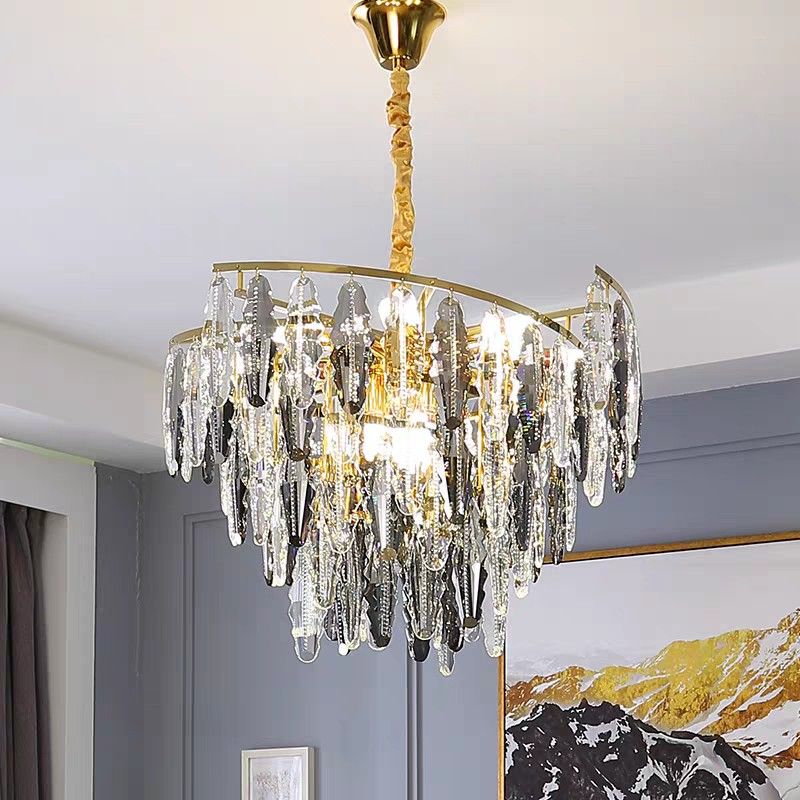 New design chandelier light, Furniture & Home Living, Lighting & Fans ...
