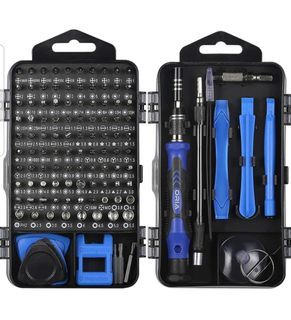 New Sealed in box ORIA Precision Screwdriver Set, 120 in 1 Screwdriver Kit with 101 Bits, Mini Screwdriver Set, Computer Repair Tool Kit for SmartPhone, PC, Toys, Computer

 Laptop Cellphone Watches