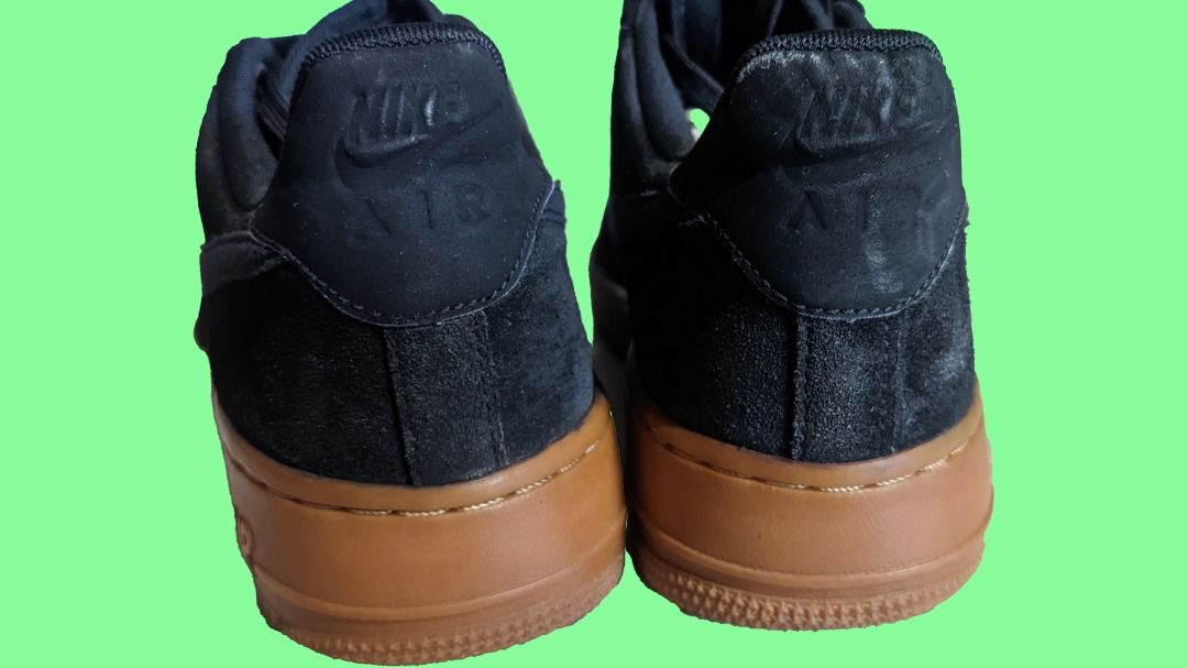 suede air force 1 gum sole