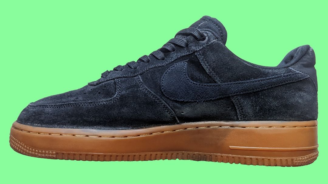 suede air force 1 gum sole