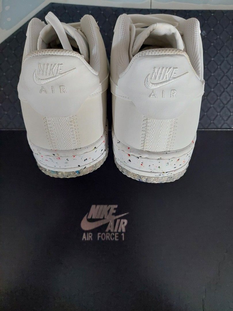 Nike Air Force 1 Crater Sneakers ( Off White) Unisex, Men's Fashion,  Footwear, Casual shoes on Carousell