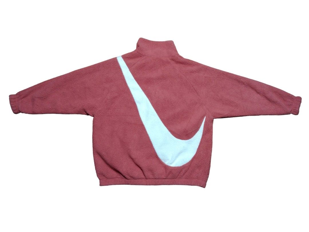 swoosh reversible sherpa jacket