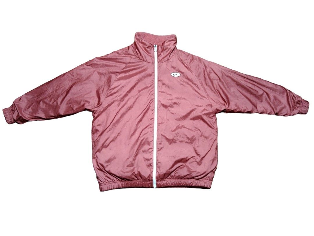 swoosh reversible sherpa jacket