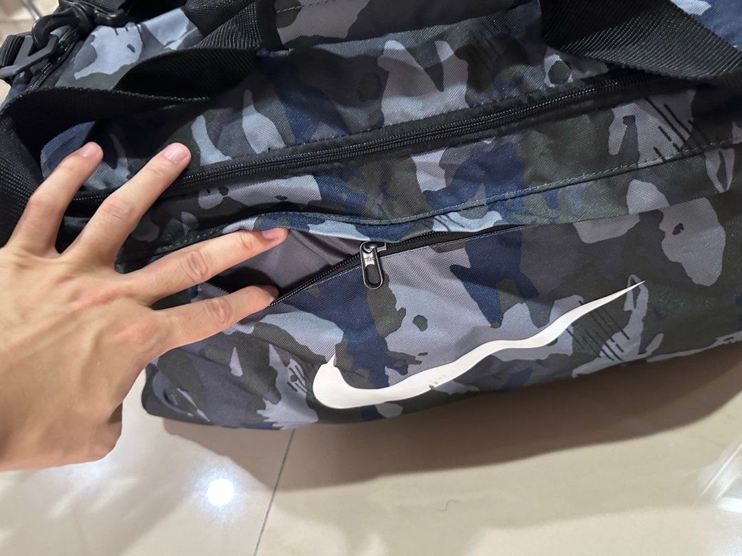 Nike Camouflage Duffle Bag ( L ), Men's Fashion, Bags, Sling Bags on