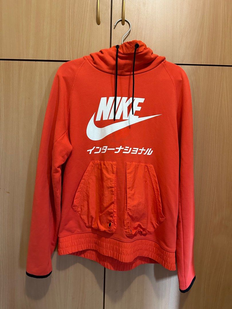 Nike international cheap hoodie orange