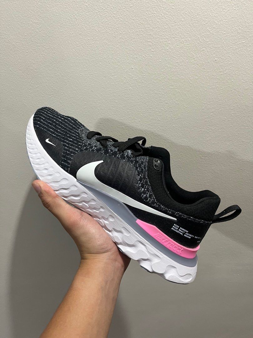 Nike React Infinity Flyknit 3 (Category: Sneakers) located in Marikina City. Submitted by cheese85 (Listing ID 1250349020, Image 1). Description: Brand new with box Selling way below SRP (8495) Size 9 US .