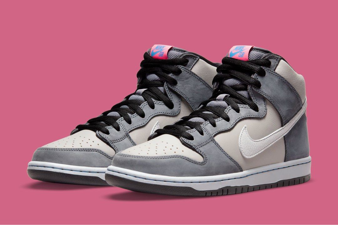 Nike sb grey pink hotsell