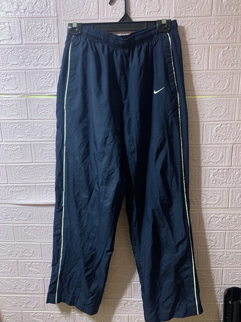 Nike track pants (Navy Blue) on Carousell