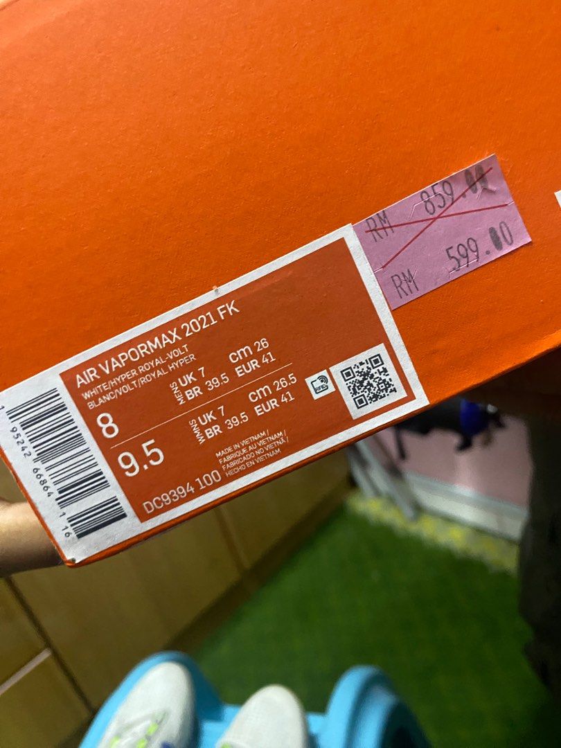 NIKE VAPORMAX 2021 FK Men s Fashion Footwear Sneakers on Carousell