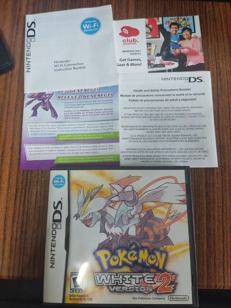 Pokemon white 2 used clearance